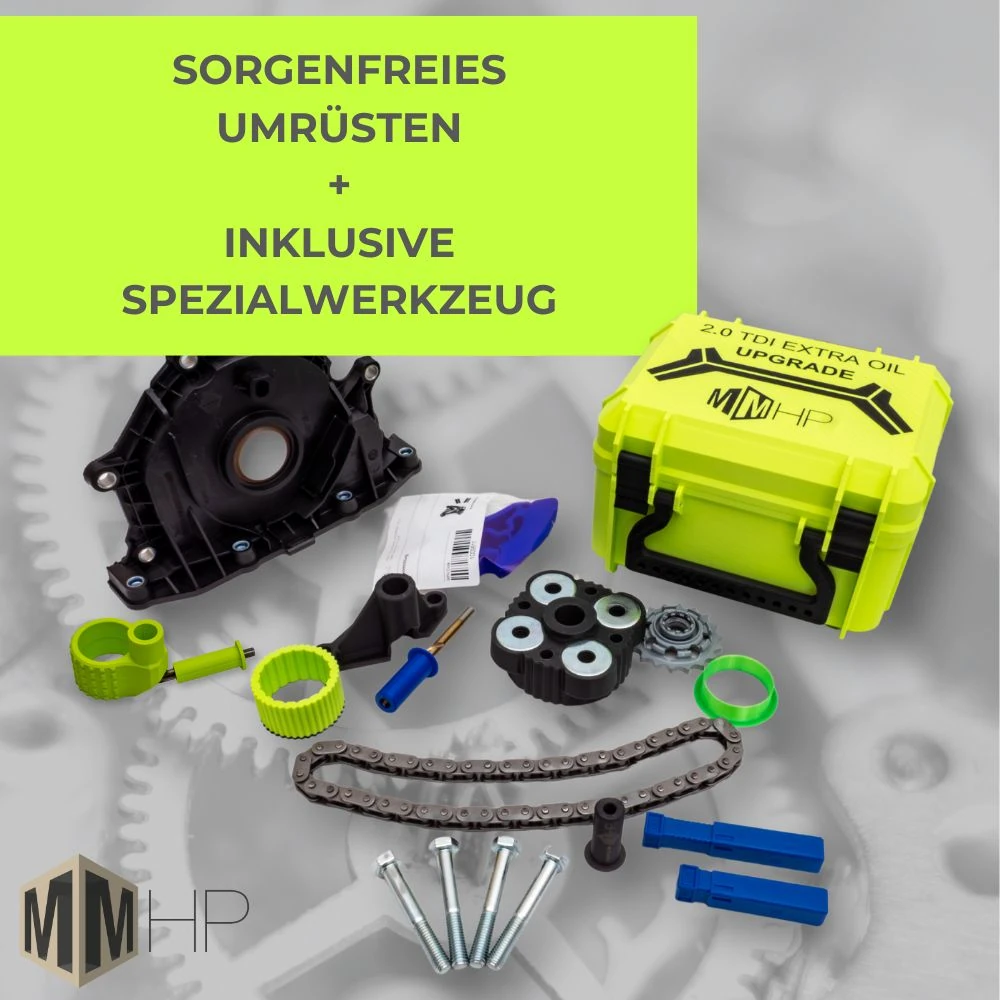 MMHP EA288 oil pump upgrade kit including special tool for installation