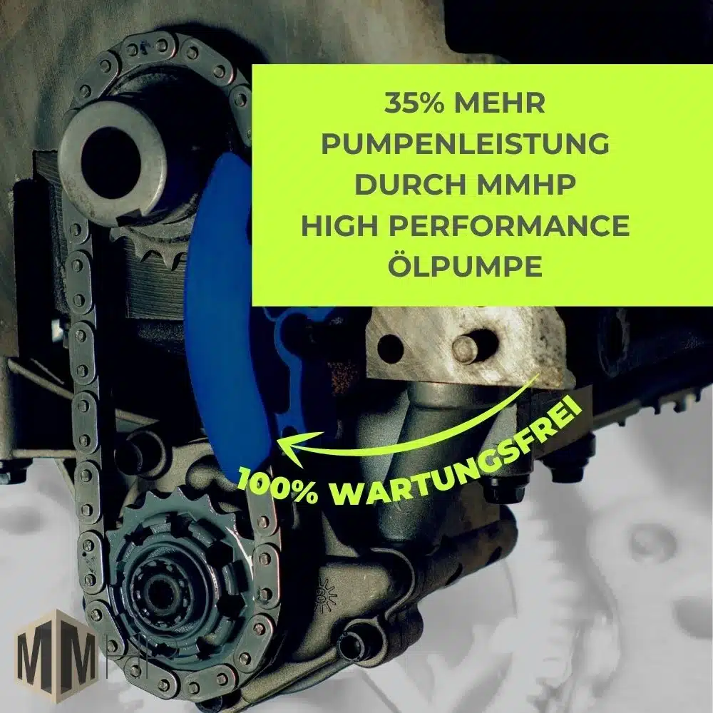 MMHP EA189 oil pump upgrade to chain drive, maintenance-free