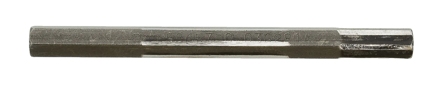 Worn original drive pin